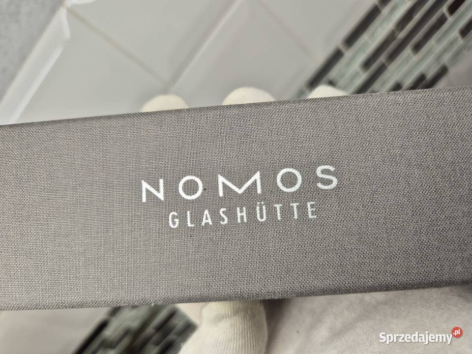 Oryginalne pudełko etui zegarek NOMOS Glashtte Chorzów