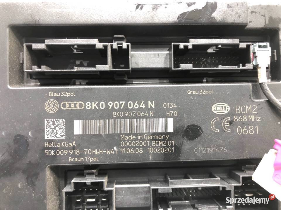 MODUŁ KOMFORTU AUDI A4 B8 8K0907064N Kombi 0715 osobowe podkarpackie