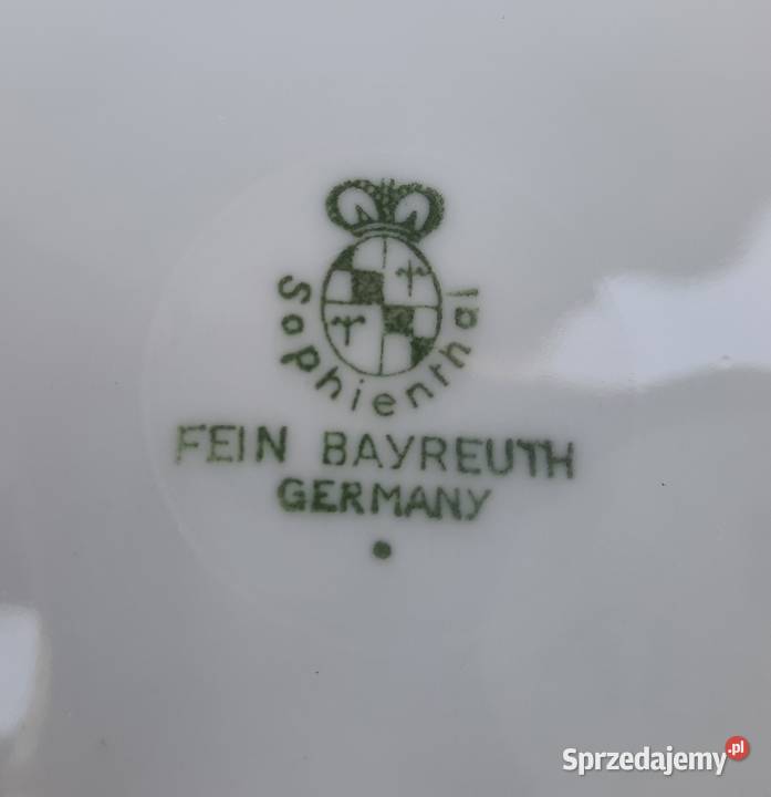 Stare talerze półmiski porcelana Sophienthal 2 Tczew sprzedam