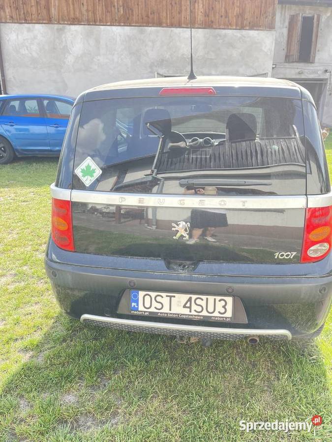 Peugeot 1007 16 Benzyna 109 Niski Przebieg 133k śląskie Gliwice sprzedam