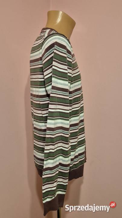 Cienki swetr męski L Hilfiger Brzesko