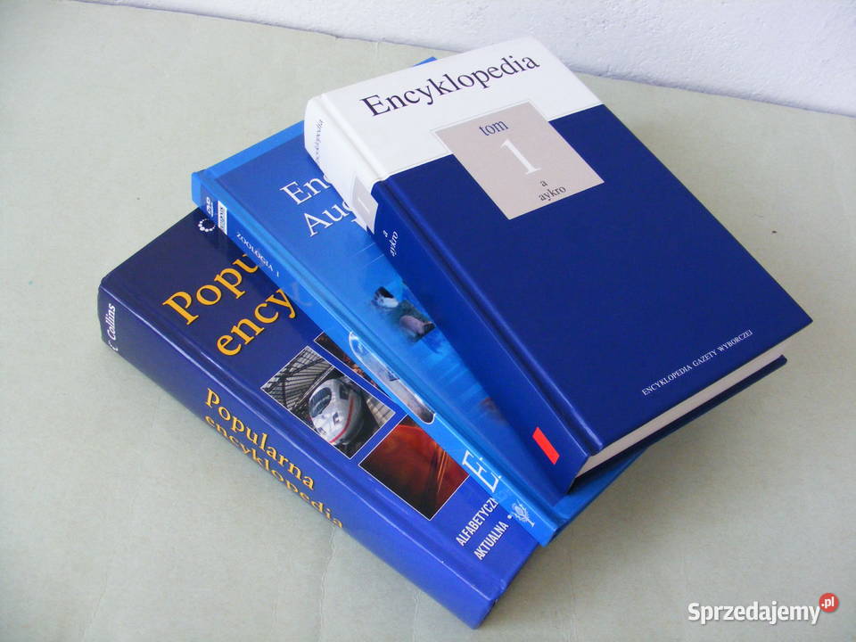 Popularna encyklopedia Encyklopedia Gazety twarda dolnośląskie Oborniki Śląskie