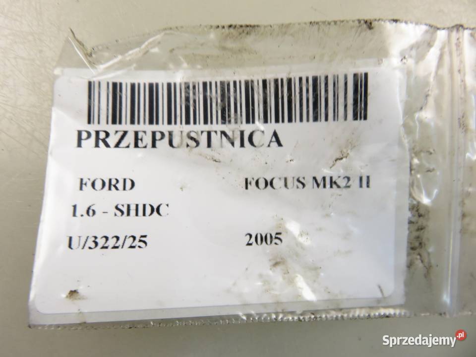 PRZEPUSTNICA FORD FOCUS MK2 16 VP4F9U9E928BA
