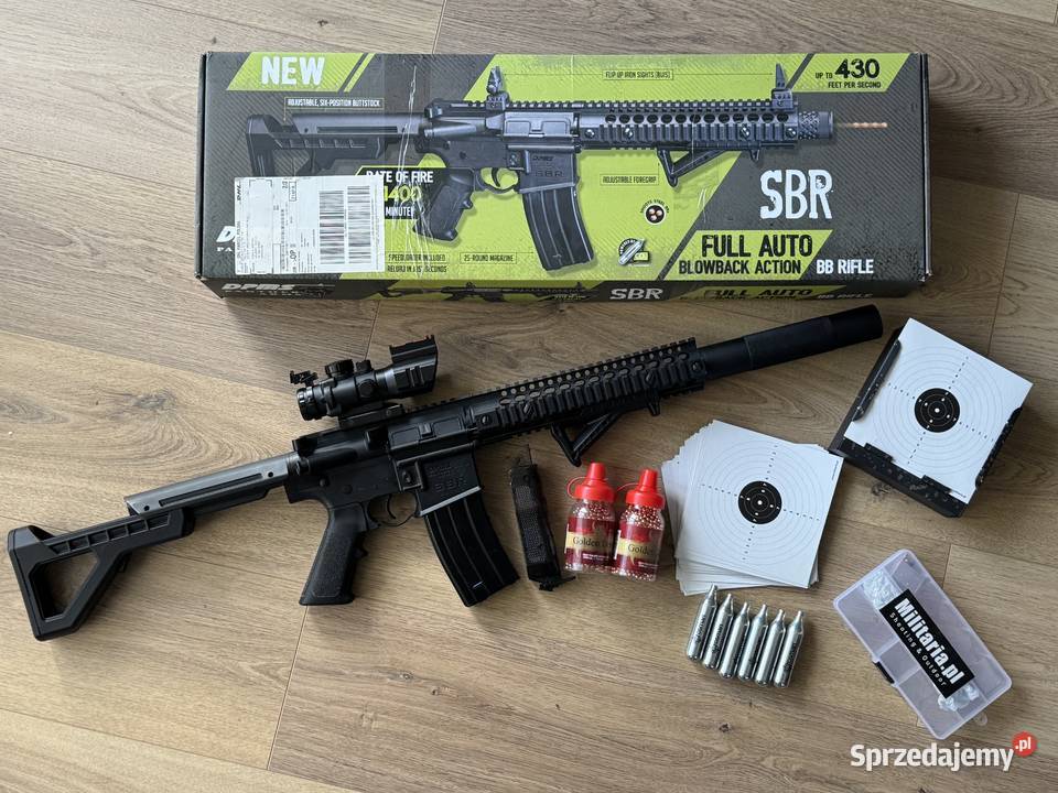 Wiatrówka Crosman Panther Arms DPMS SBR Full Sporty strzeleckie i myślistwo Wrocław