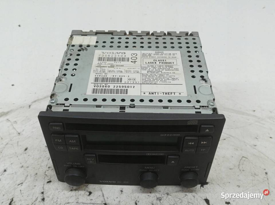RADIO 30623403 Volvo V40 I 19952004