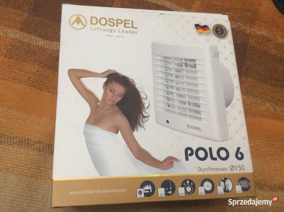 Wentylator DOSPEL fi 150 standard Słupsk