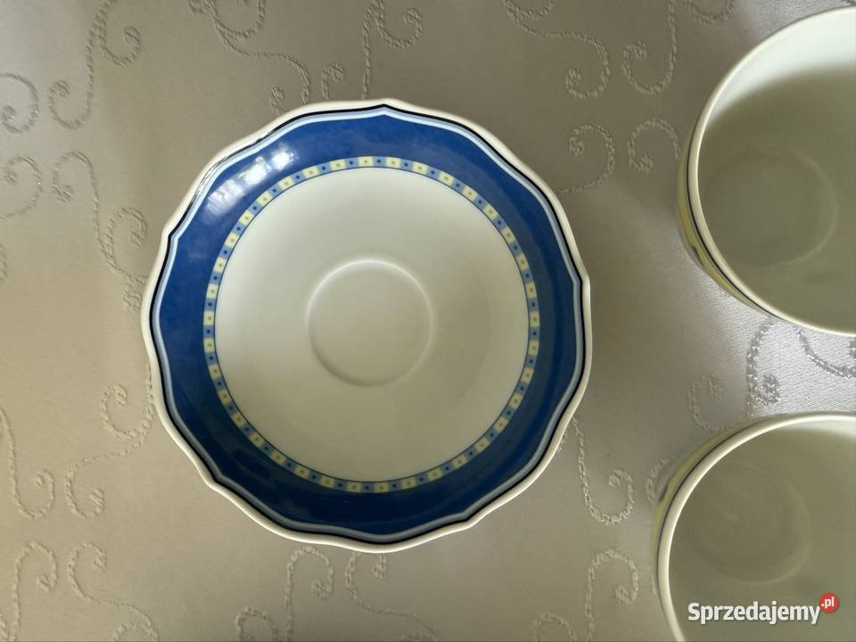 Serwis TCM Porcelana Niemiecka BiałoNiebieska 14 śląskie Czerwionka-Leszczyny