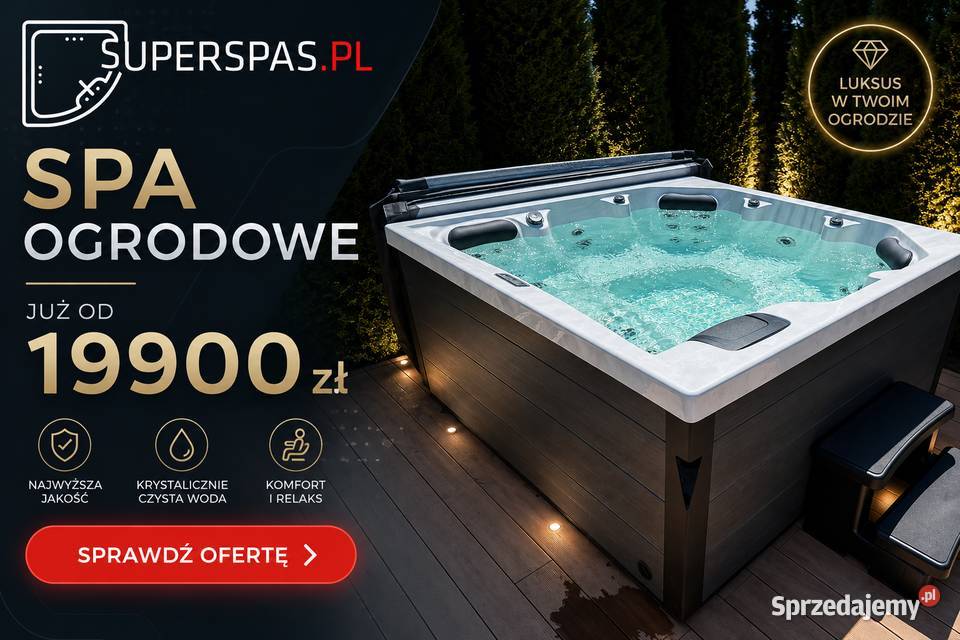 Jacuzzi ogrodowe IN401 Basic 6osobowe PlugPlay Środa Wielkopolska