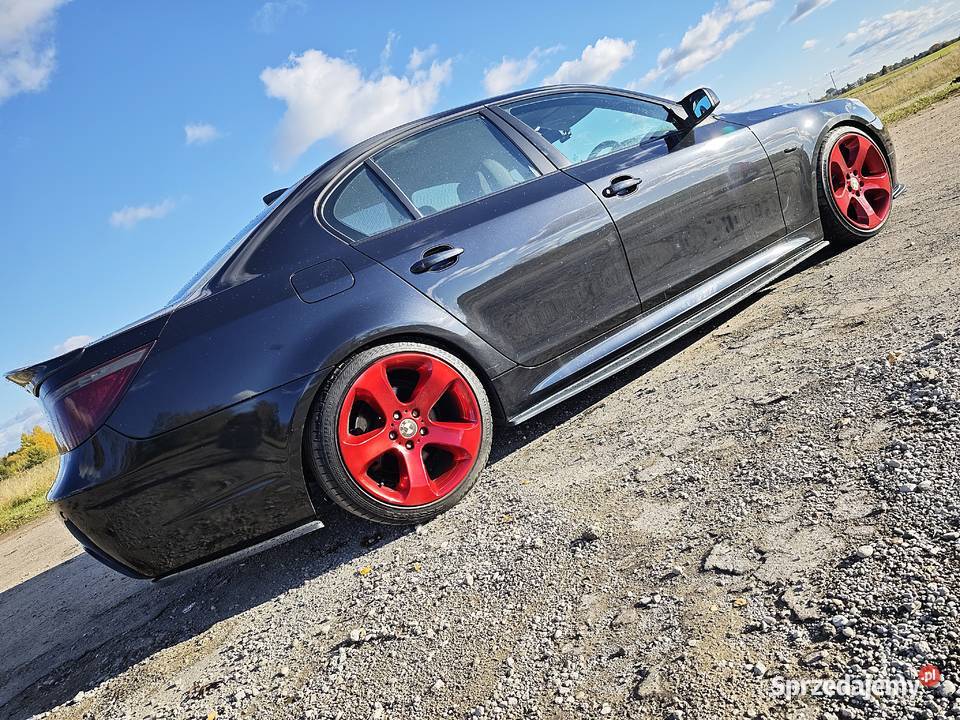 BMW E60 525D 2004r czarny anglik groźny i nie do 240KM sprzedam