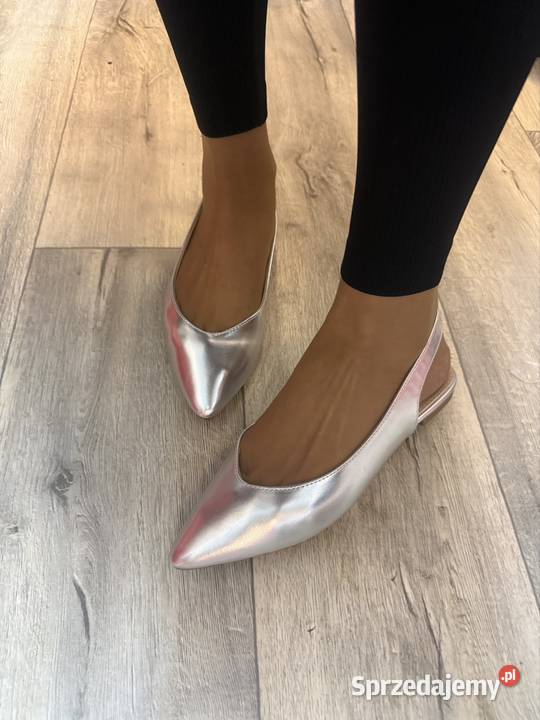 40 Srebrnej baleriny wieczorowe z odkrytą Pięta Kraków