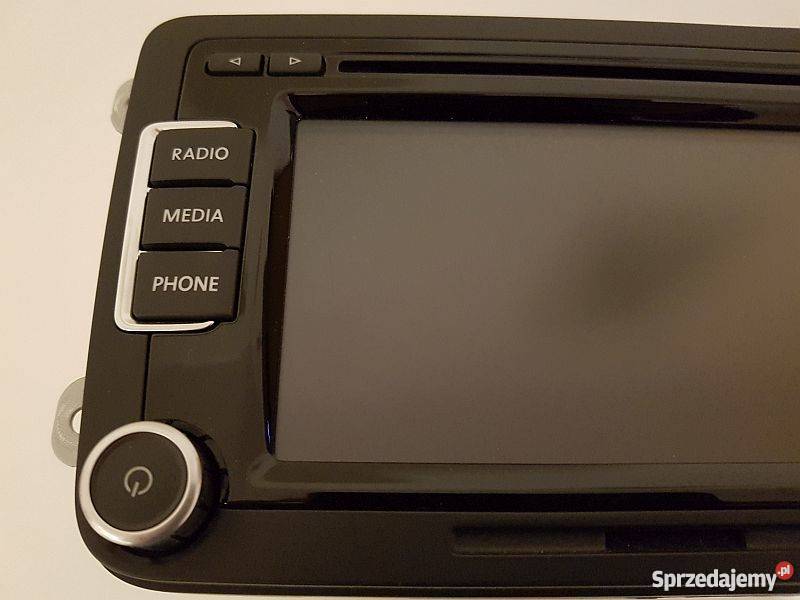 DVD ORYGINAŁ RCD 510 65 dotyk LCD 6CDMp3 SD AUX