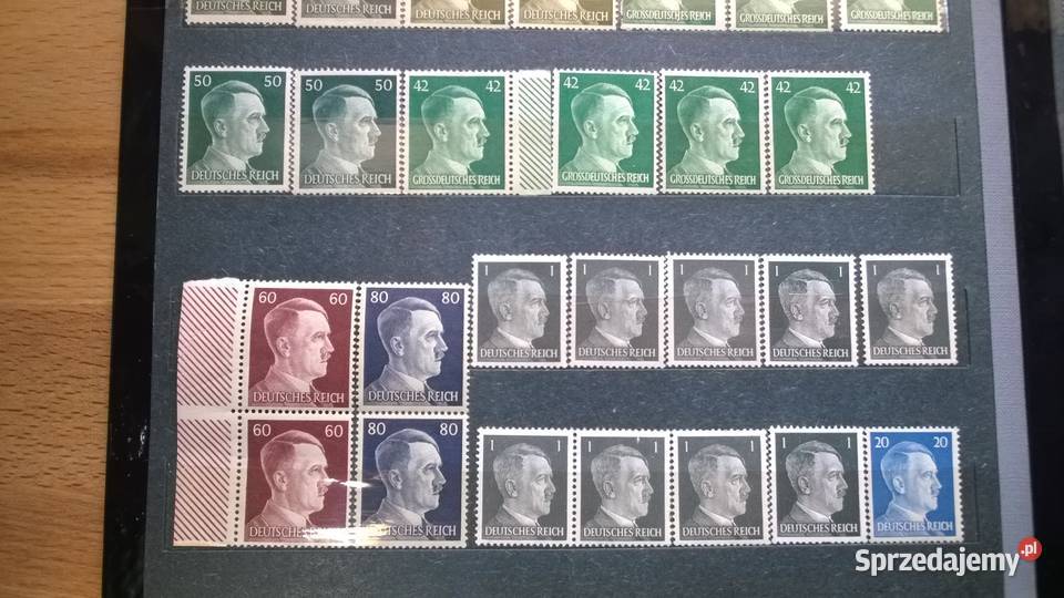 znaczki III RZESZA zestaw 79 czyste Kolekcje Warszawa