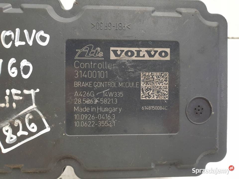 Volvo V60 S60 II POMPA ABS Sterownik 31400101 osobowe lubelskie Chełm