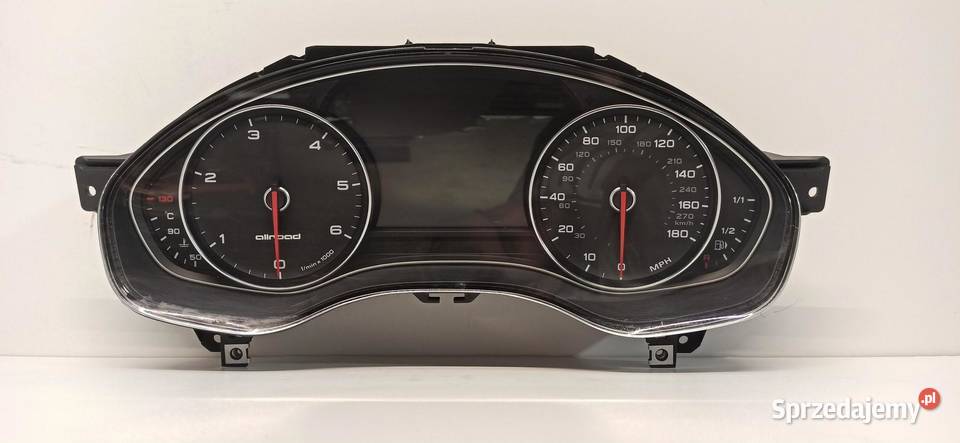 AUDI A6 C7 LICZNIK ZEGARY MPHKMH 4G9920950N RHD