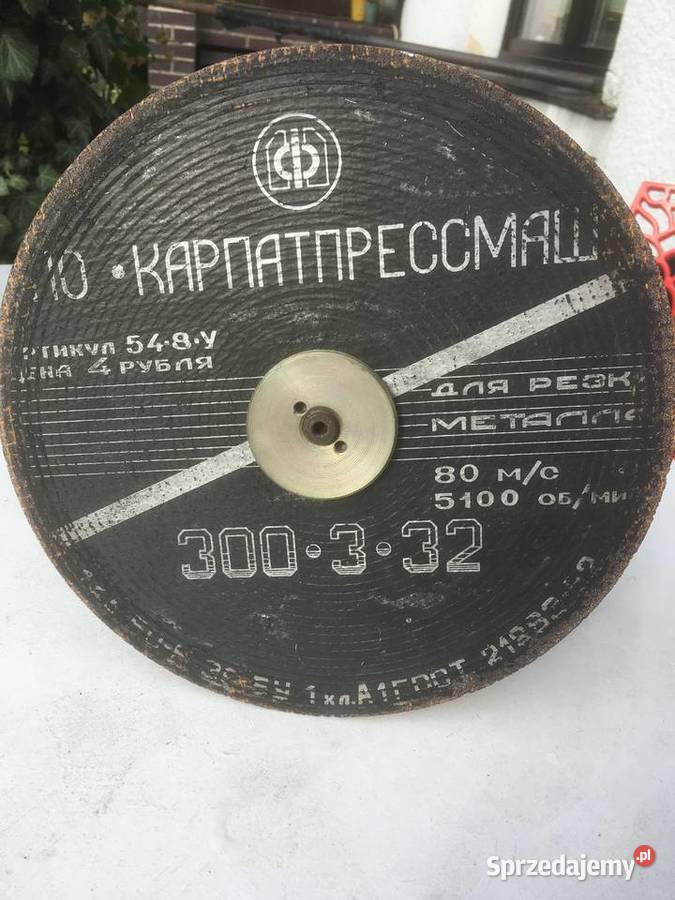 Szlifierka czołowa prosta radziecka Zielonka