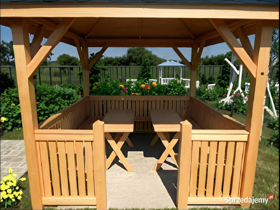 ALTANA 16 3x3m ALTANKA drewniana ogrodowa Altany i wiaty