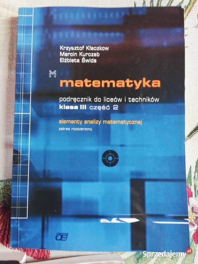 Matematyka zbiór zadań podręcznik Kłaczkow Kraków