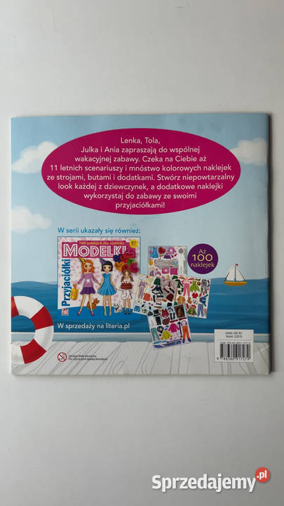 MODELKI NA WAKACJACH Książka z naklejkami 120 Warszawa