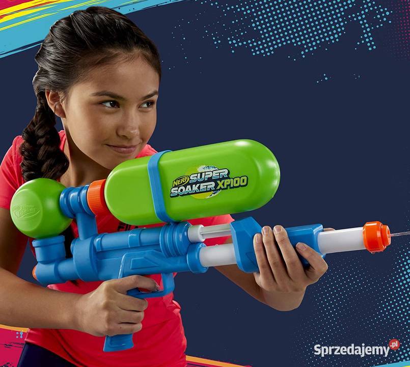 Pistolet na Wodę Nerf Super Soaker XP100 Mogilany