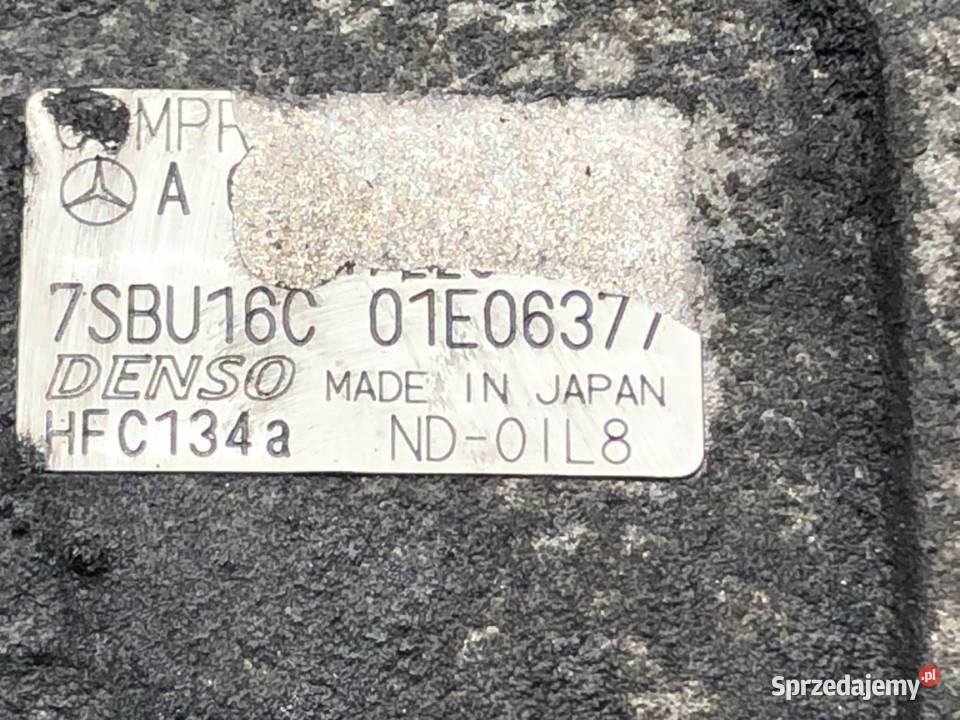 SPRĘŻARKA KLIMATYZACJI MERCEDES W638 7SBU16C 22 Kompresory klimatyzacji podkarpackie