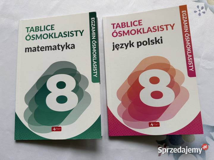 Tablice osmoklasistyJezyk polski i Matematyka Lublin
