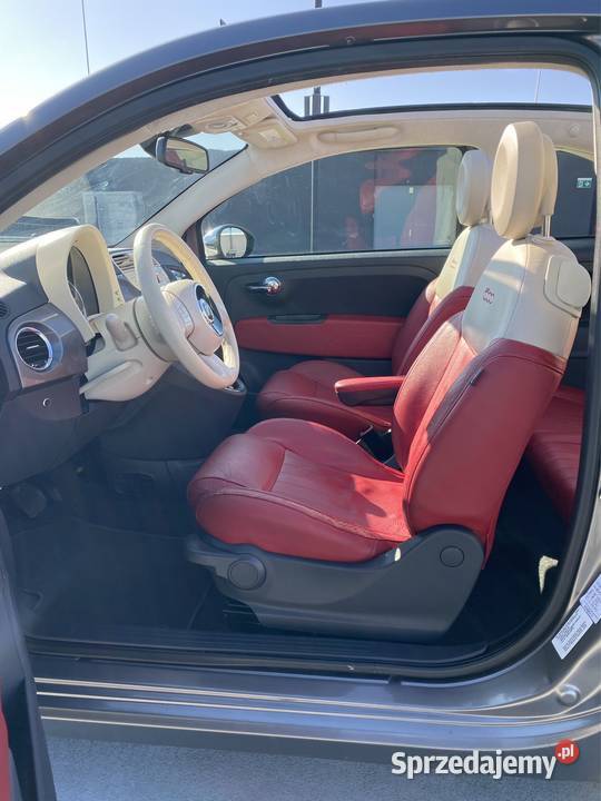 Fiat 500 Lounge 14 16V 100hp automat ABS mazowieckie Warszawa sprzedam