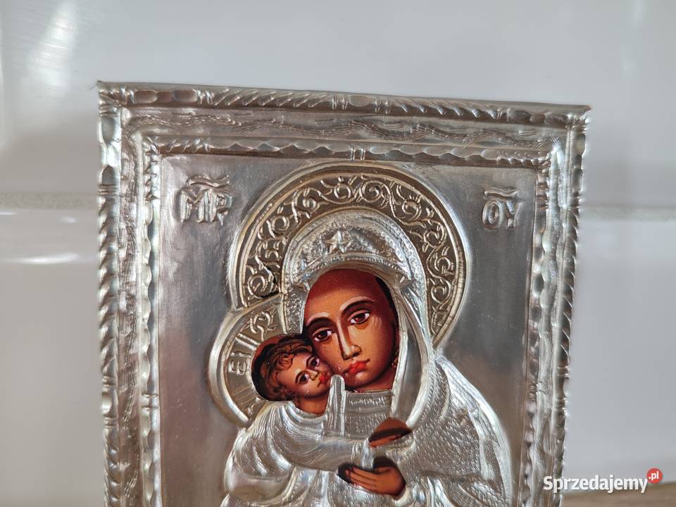 Piękna ikona Matki Boskiej Miłującej Łódź