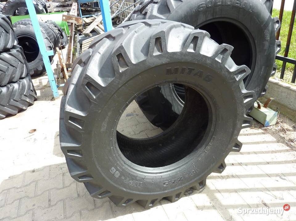 2xOpona używana 44565225 44565R225 18225 MITAS podlaskie Zaścianki