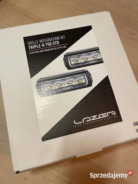 Lampy 2 LAZER TripleR 750 STD terenowe sprzedam