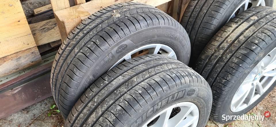 Bmw kola Michelin orginal 205x60x16 Samochodowe Zamość