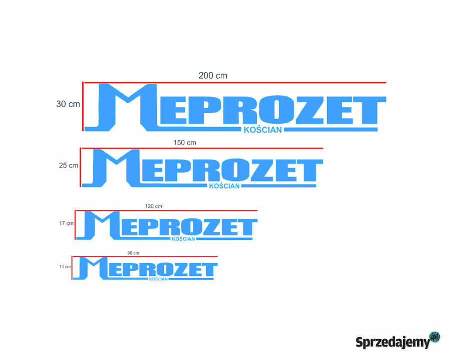 Naklejki Meprozet Beczka asenizacyjna ODPORNE wielkopolskie Pleszew
