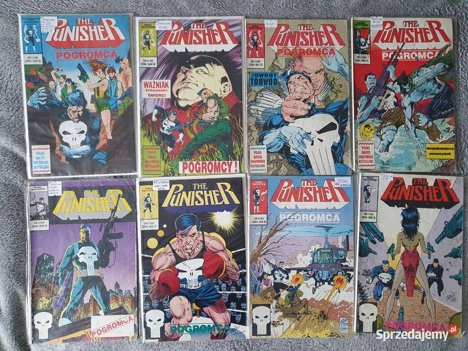 Punisher wydawnictwo TmSemic zestaw 27 komiksów pomorskie sprzedam