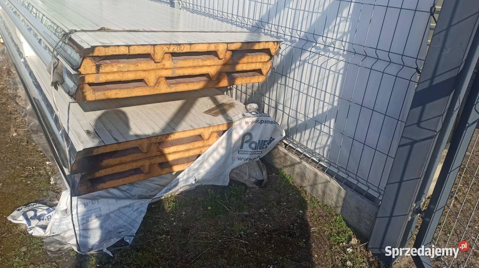 Płyta warstwowa PIR dachowa gr40 I II gatunek Kołaczkowo