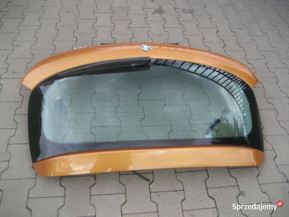peugeot 207 0609r klapa pokrywa bagażnika tył Rakoniewice sprzedam