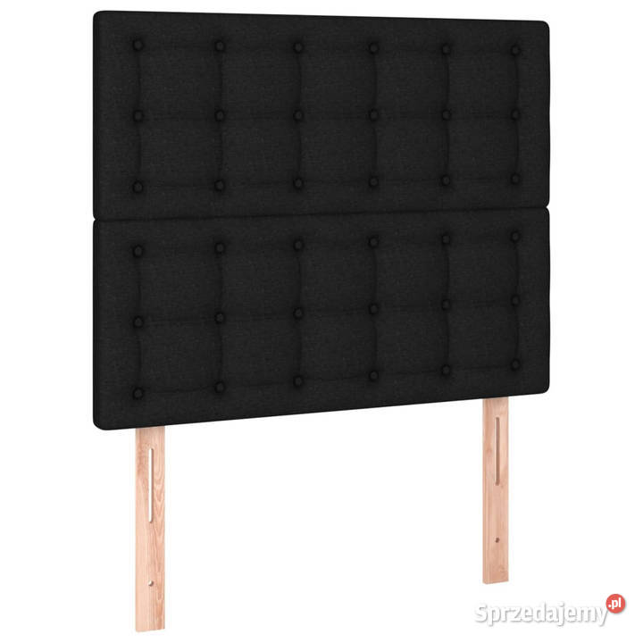Zagłówek do łóżka z LED czarny 80x5x118128 Warszawa