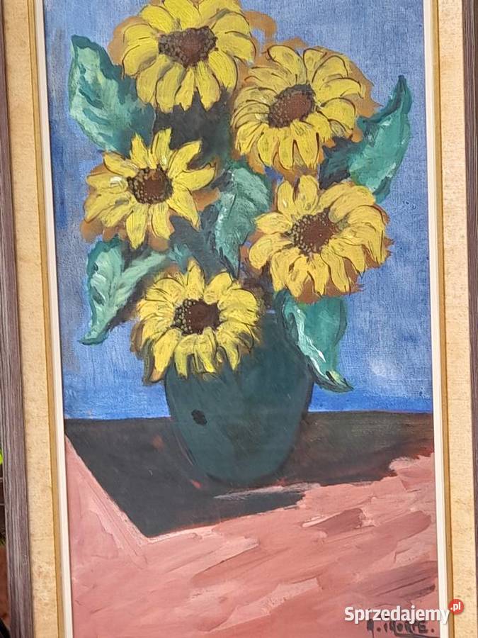 Thorpe Ake Olsson Słoneczniki martwa natura Iłża