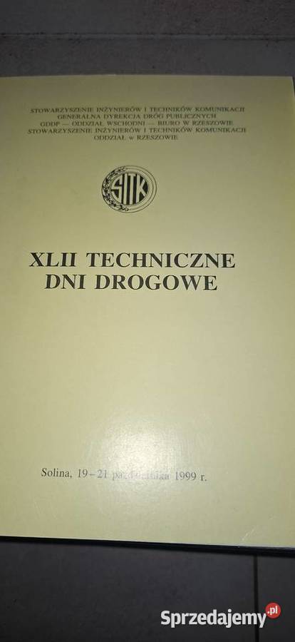 Zestaw Materiały konferencyjne Techniczne Dni Antykwariat Swarzędz