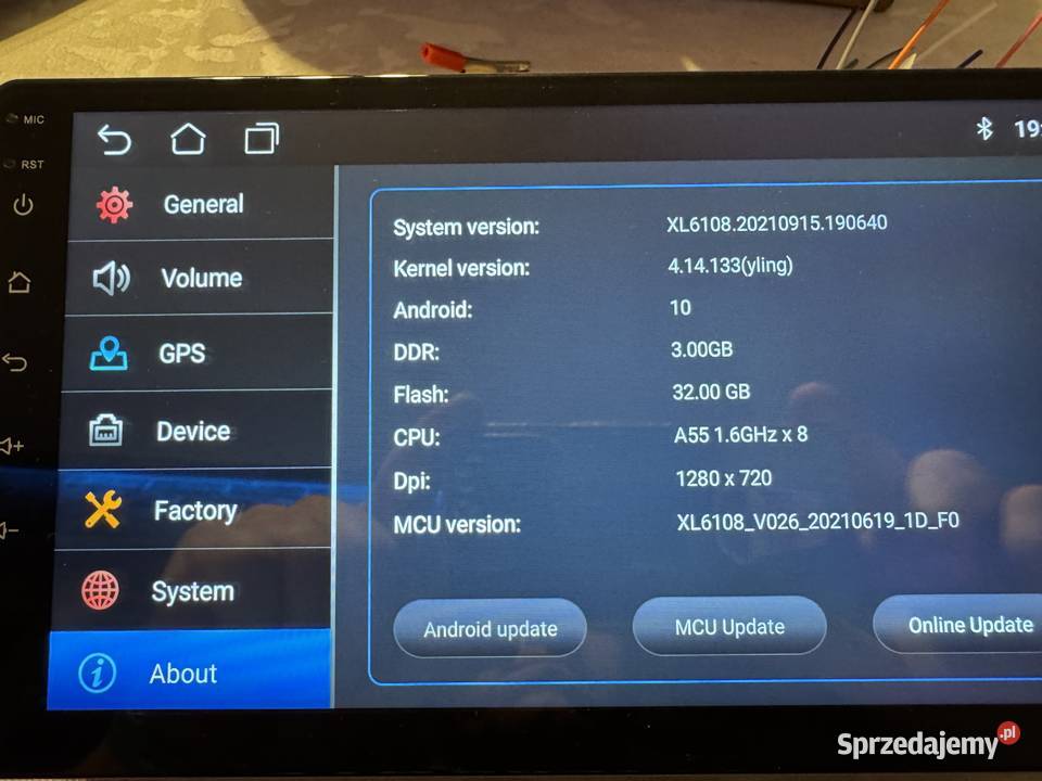 Radio android 10 nowe Radioodtwarzacze Wrocław
