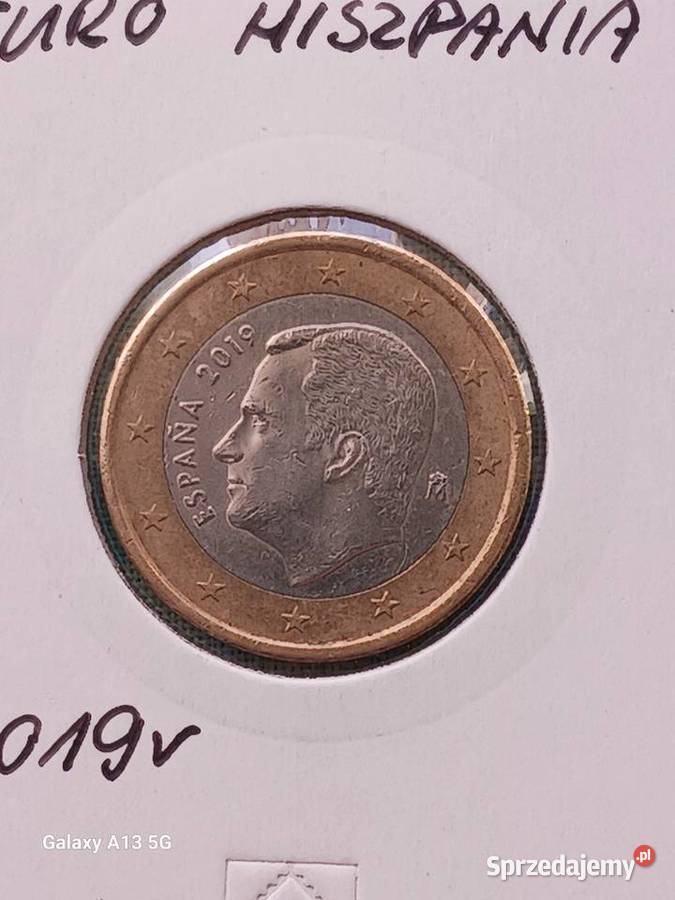 1 Euro Hiszpania 2019 r Konin