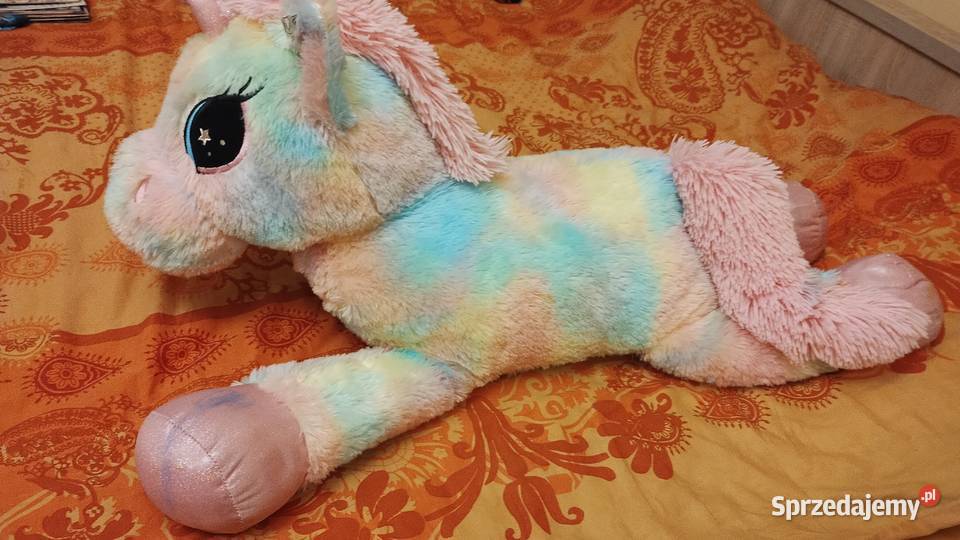 Zabawka konik kolorowe siedzisko i do zabawy Maskotki Leszno