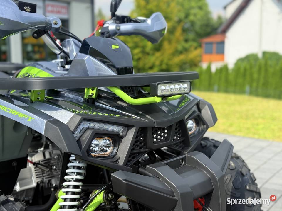 ASIX FOURCRAFT ALU 125CC 11 Kolor Szarolimonkowy Motocykle, skutery, quady