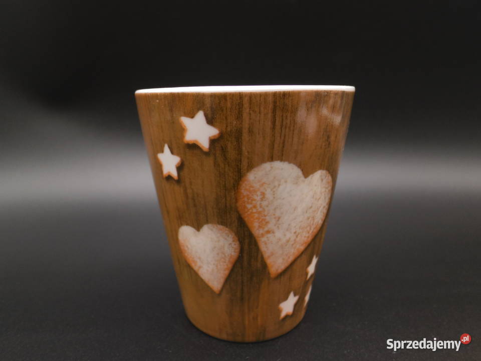 Kubek pojemnik motyw gwiazdki Raszków