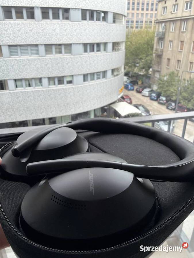 Słuchawki Bose NC 700 Noise Cancelling czarne mazowieckie Warszawa sprzedam