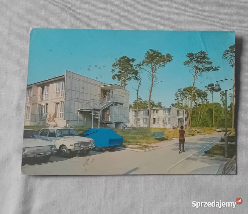 Pocztówka Pogorzelica ośrodek wypoczynkowy 1979 Koźminek