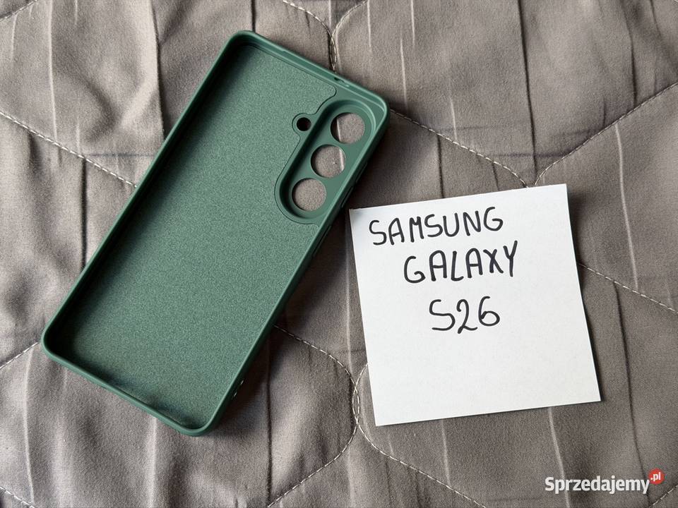 Etui Case Plecki do Samsung Galaxy S26 Zielone wielkopolskie Września