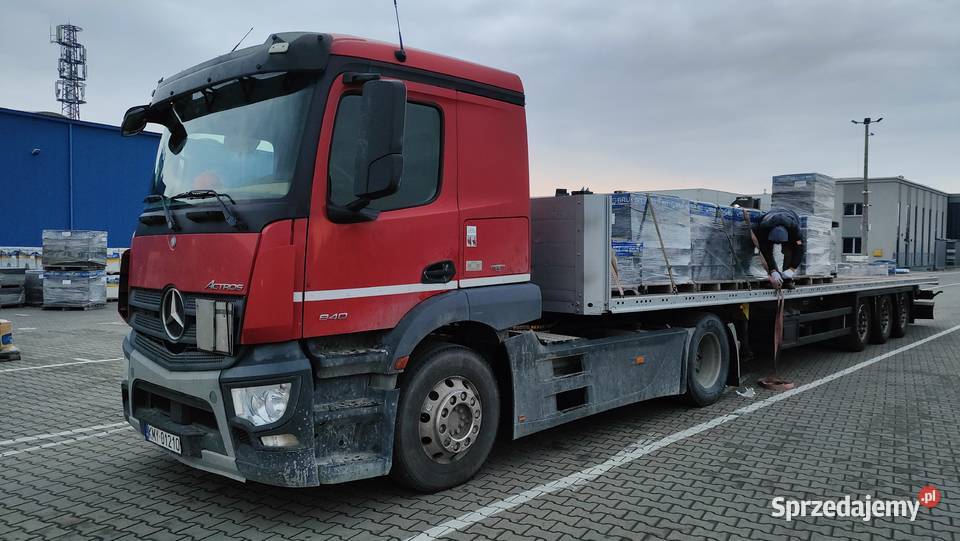 Transport usługi transportowe spedycja wywrotka Nowy Targ