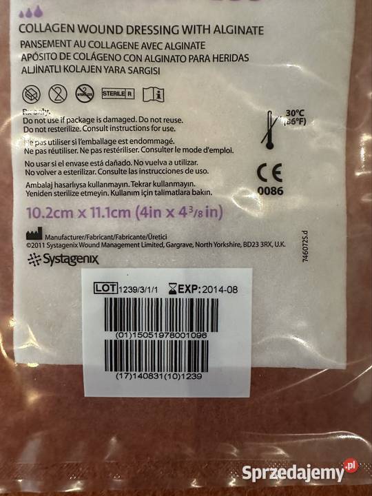 Fibracol plus 102x111 opatrunek producent Zabrze
