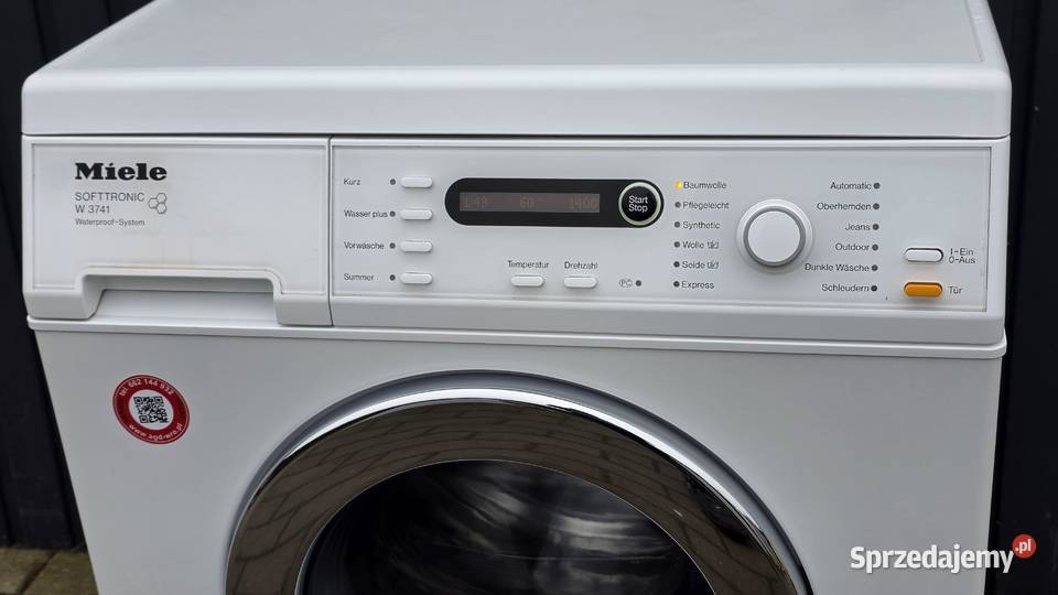 Pralka Miele W 3741 WPS Softtronic 1400 obrmin 6 dolnośląskie Wrocław