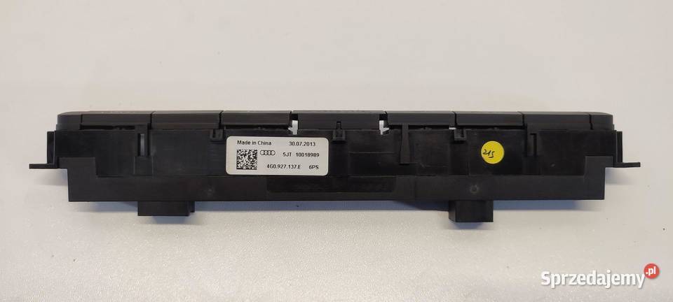 AUDI A7 4G PANEL PRZEŁĄCZNIK 4G0927137E