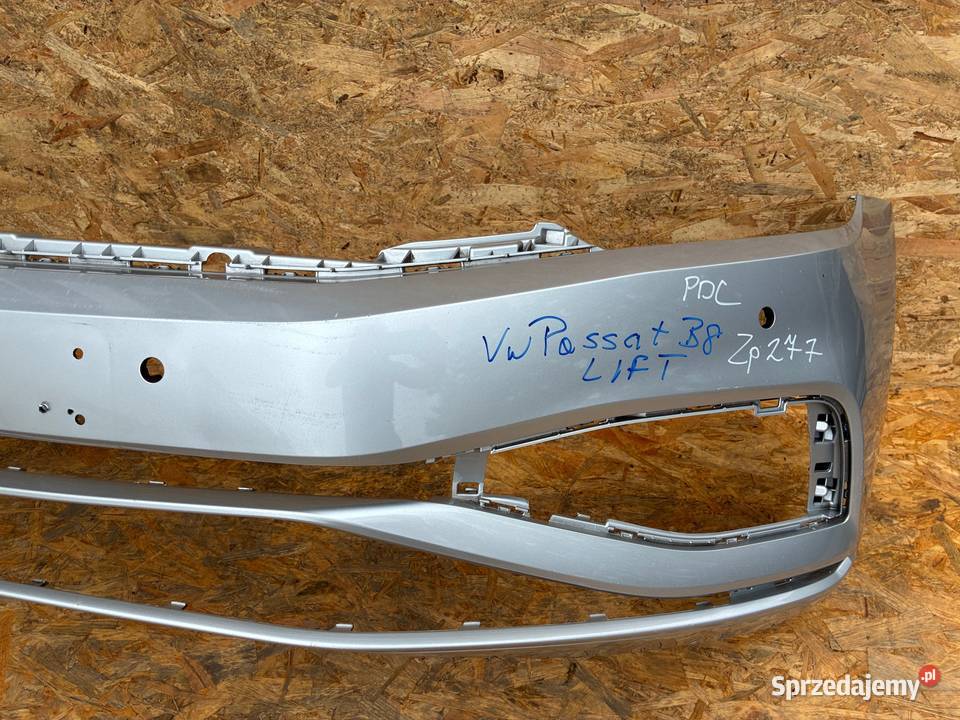 Vw Passat B8 Lift ZDERZAK PRZÓD PRZEDNI PDC Słowikowo